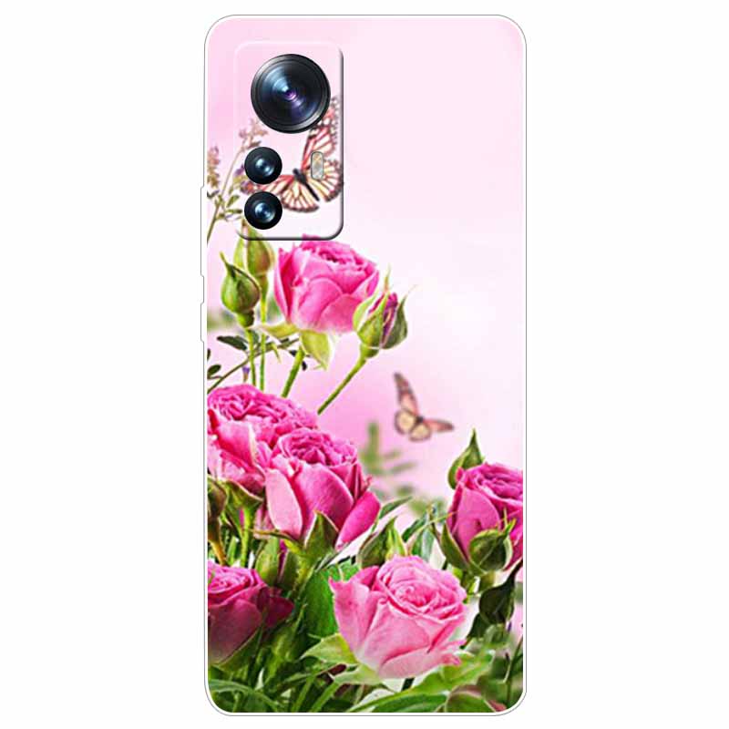 For Xiaomi 12T Pro 5G Case 12 T Cat Space Soft TPU Clear Silicone Funda Cases for Xiaomi 12T 5G Cover 12TPro Shockproof 2022