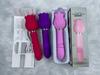 Chen Rose Telescopic Vibrator with Licking Tongue and Jumping Egg