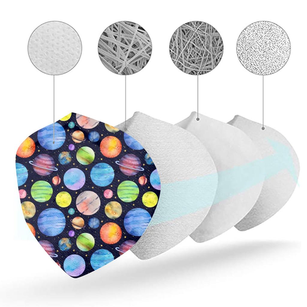 5-Layer High-Density Mask Pollution  Filter For Children