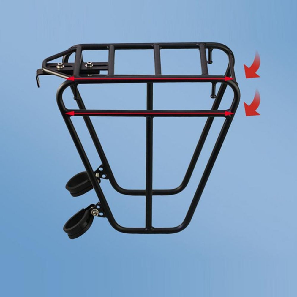 Steel Mountain Bike Cargo Rack Stability Cycling Luggage Carrier High Quality Front Pannier Rack
