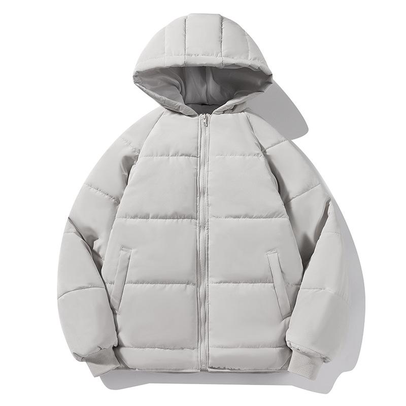 Men's 2025 Winter Korean Style Cotton Jacket - Lightweight, Couple-Friendly Outerwear