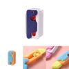 New Cartoon 3d Gravity Carrot Eraser Toy For Students Creative Stationery To Release Stress Purple Shell)