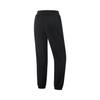 Li-Ning Comfortable Casual Simple High-Waisted Loose Fit Knit Sports Pants Women Bottoms Black AKLV182-1