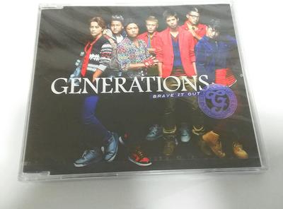 CD GENERATIONS - BRAVE IT OUT  Japan Japanese Pop/Rock Used