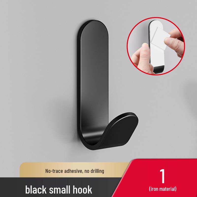 Adhesive Metal Coat and Hat Hook for Bathroom and Doors