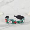 Lara Maia Grünes Blumen Jacquard Haarband Knotenart D Grün MAIAHB049 3306333
