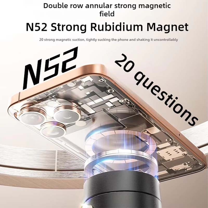 Vakuum-Magnet-Saugnapf, klappbarer Schwenkständer, doppelseitiger Saugnapf für universellen Vakuum-Schwenkständer, Handyhalter