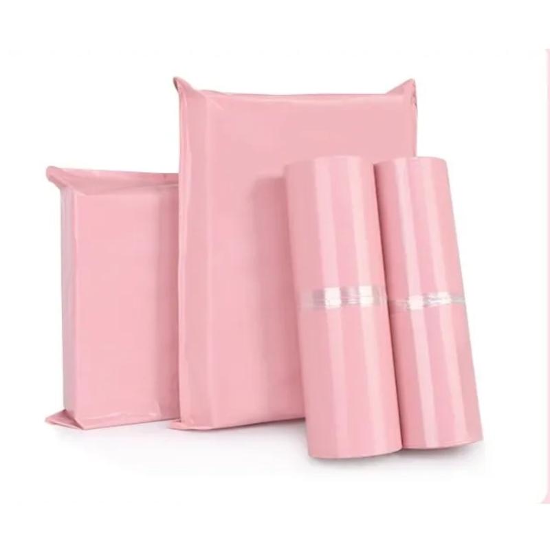 100Pcs Thick Pink Poly Bag Mailer Courier Shipping Bag Express Envelope Storage Mail Bag Self Seal Package Pouch Small Business