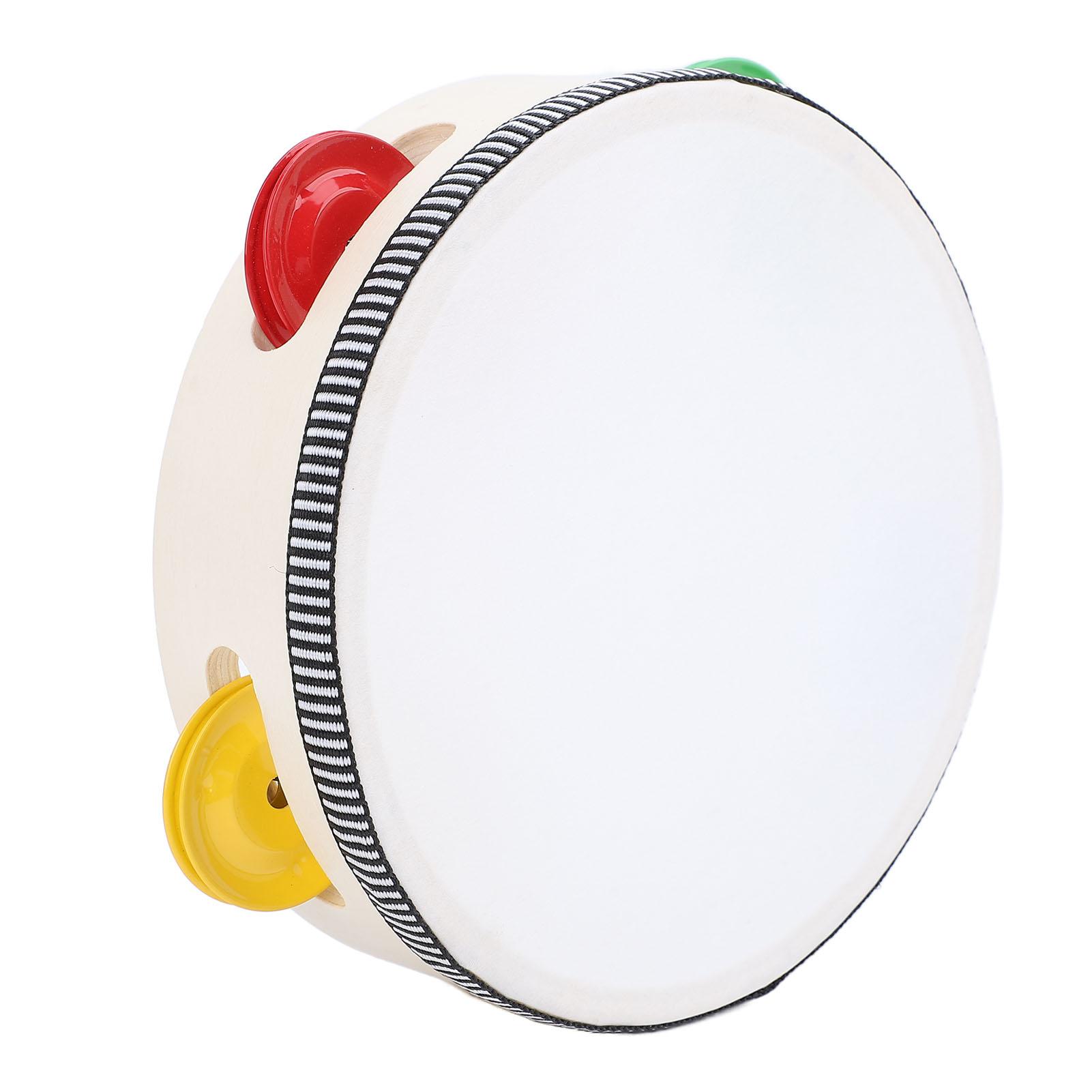 Tambourine   for Kids Adults Hand Held Musical Educational Percussion Instrument