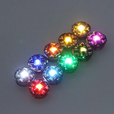 1 Stuk Led Magnetron Lamp Model LED Heldere Draadloze Lamp Speelgoed Model Magnetische Inductie Schakelaar Verlichting + Batterij