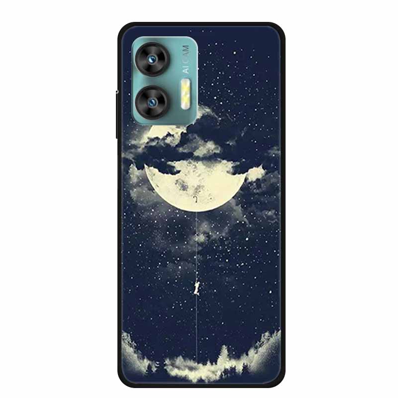 Pro Oukitel C36 C35 Pouzdro Luxusní TPU Měkké Silikonové Pouzdra na Telefon Zadní Kryt pro Oukitel C35 OukitelC36 Nárazuvzdorné Květiny Fundas