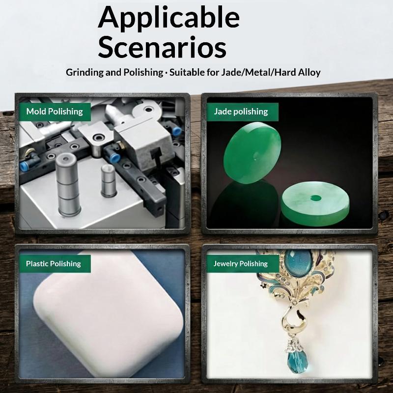 50G Diamond Paste Compound Mirror Polishing Lapping Syringes Glass Jade Jewelry Metal Buffing Abrasive Tools