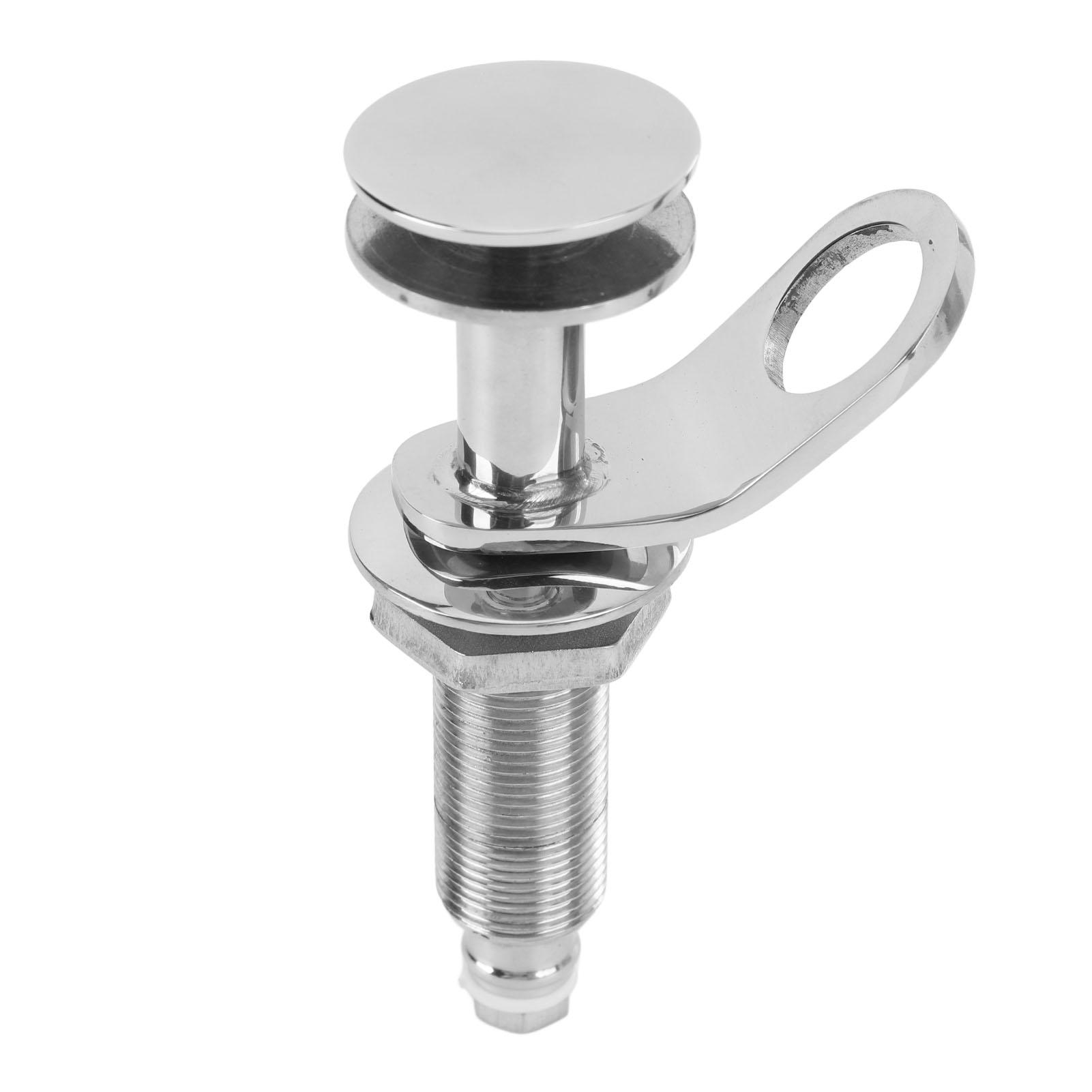 

Quick Release Boat Mudguard Holder Pin Easy Press Style Marine Stainless Steel Removable Spring Hook for Yacht Ship RV