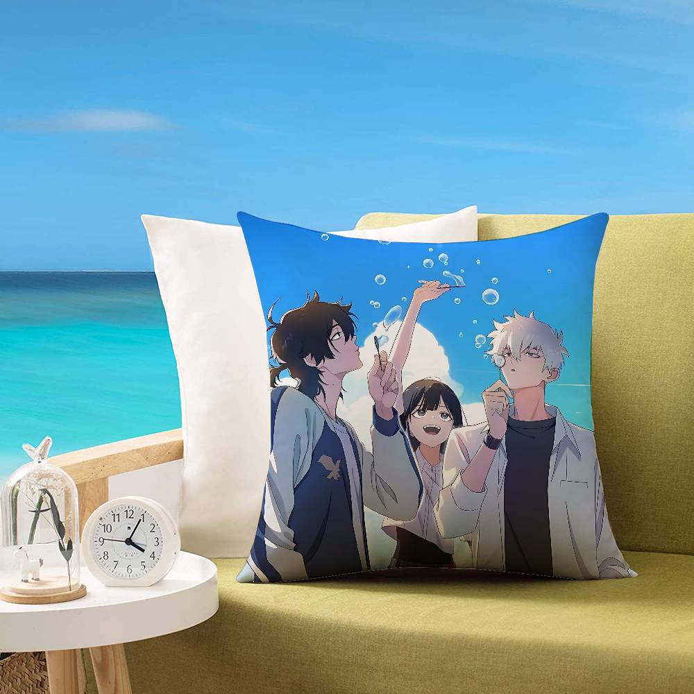 Anime Link Click Pillow Case Cushion Cover Soft Cute Throw Pillow Case For Car Sofa Pillowcase Polyester With Zipper