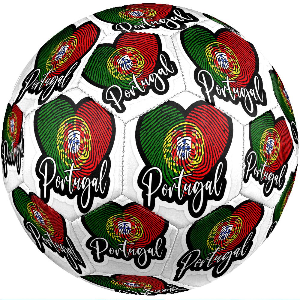 Portugal national football team Theme soccer ball Size 5 Soccer Ball Soft Touch Professional Training Football for Outdoor Sports