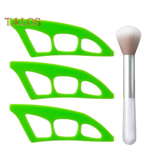 1/2/3/4Pcs Silicone Eyeshadow Stencil Tool Reusable Beginner Eyeshadow Assistant Guide Helper Shaper Mapping Template Women Quick Eye Makeup Tools