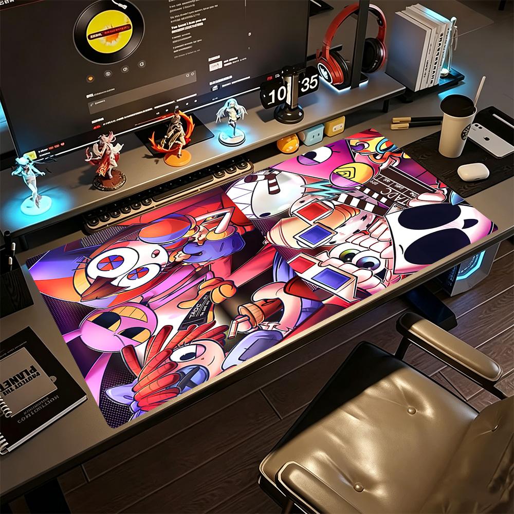 Jester's Carnival Gaming Mouse Pad Office Mouse Mats Office Mouse Mats Non-Slip Rubber Base Suitable for Office Gaming PC Laptop
