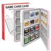 MOXCAHER 3DS Soft Case for Holds Organizes and Protects Against Easy To Carry Holds 48 3DS/DS/2DS, 24/48 Games, Dust, (Pink, Games)