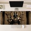 Anubis Ancient Egyptian Mythology Art Large Gaming Mouse Pad Non Slip Rubber Desk Mat For Laptop Keyboard Home Office Workspace