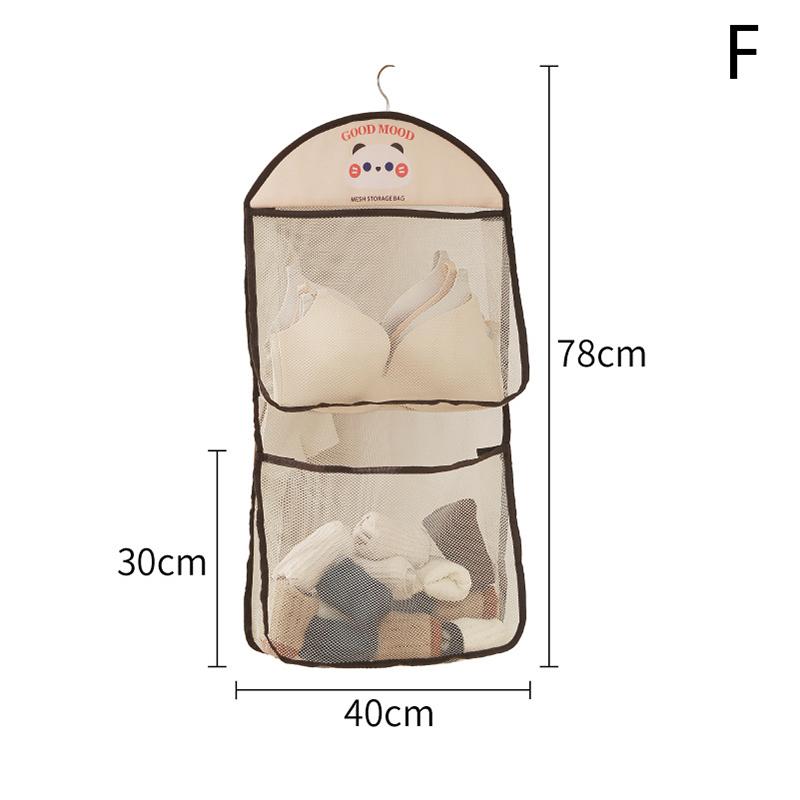 Hanging Organizer Clothes Storage Box Closet Organizer For Socks Bra Underwear Jeans Pants Hanging Bag Clothing Organization