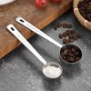 15/30ml Stainless Steel Coffee Scoop Measuring Spoon Milk Coffee Bean Spoon Long Handle Coffee Spoons Baking Coffeeware Tools