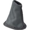 Gear Shift Knob Gaiter Boot Leather Cover Manual Gear Shift Knob Shifter Black Leather Gaiter Replacement for Yaris II 2 MK2 2005 2006 2007 2008 2009