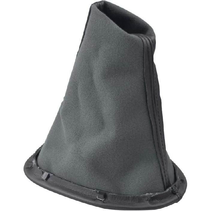 Gear Shift Knob Gaiter Boot Leather Cover Manual Gear Shift Knob Shifter Black Leather Gaiter Replacement for Yaris II 2 MK2 2005 2006 2007 2008 2009