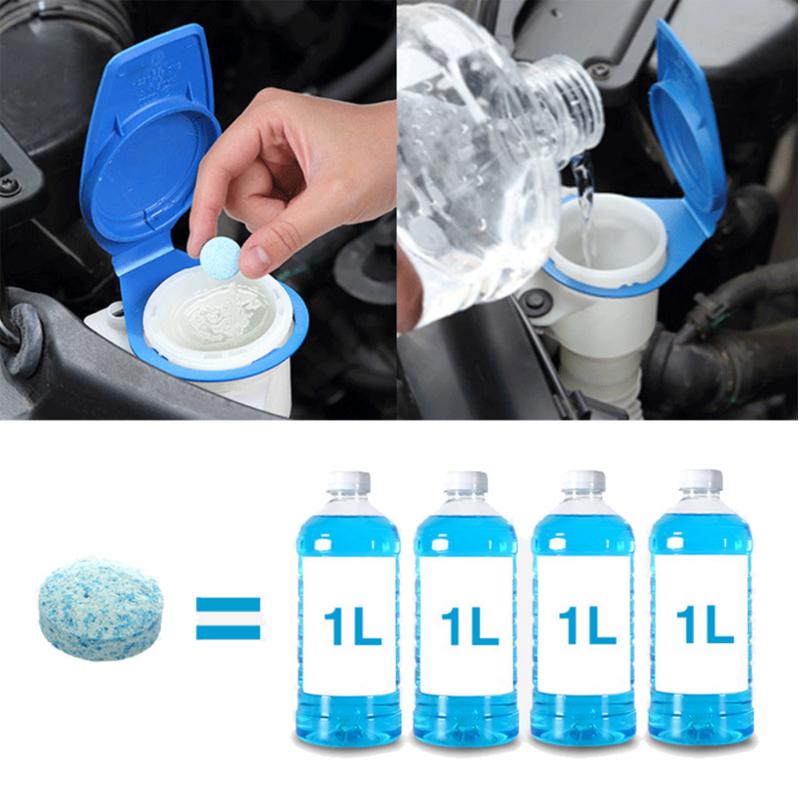 Solid Cleaner Car Windscreen Wiper Tablets Glass Toilet Cleaning Effervescent Tablets Car Windshield Cleaner Car Accessories