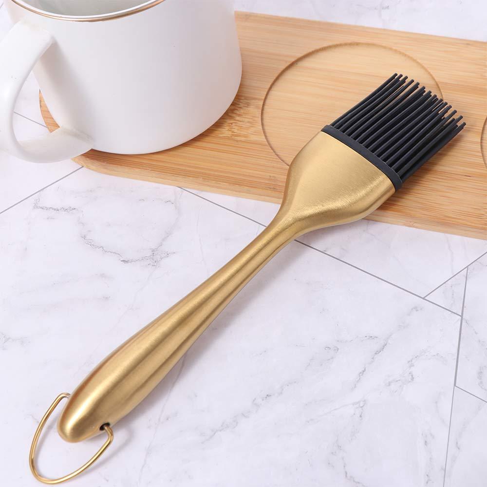 Hangable BBQ Grill Oil Sauce Brush Removable Pastry Brushes Multifunctional Oil Brushes  Pastry