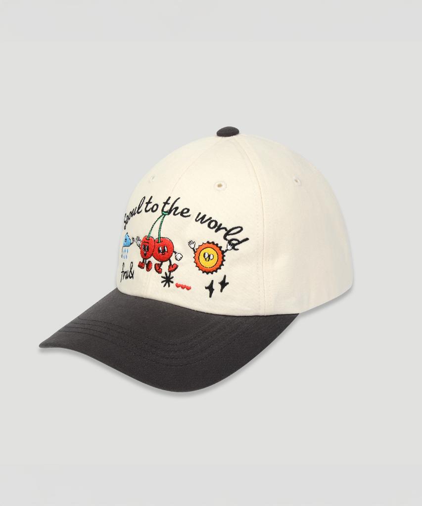 Peuluaen Fru& Seoul Multi Cap _Tone On Tone Charcoal