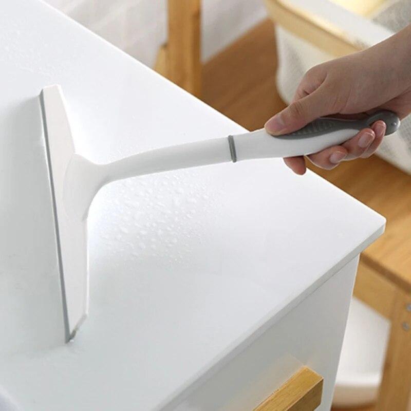 3pcs Silicone Wipers Streak-free Car Window Wiper Bathroom Mirror Tile Water Damage Cleaning Tool Bathroom Accessories