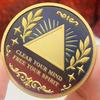 Freemason Eye Brothers, Gold-plated Color Printed Commemorative Medal, Decoration, 35mm, Plaything, Coin, Commemorative Coin, Gift