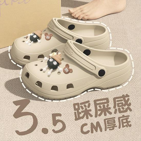 Lidani 2025 Kids' Anti-Slip Closed-Toe Crocs-Style Sandals