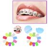 20PCS Teeth Dental Wax Healthy Portable Comfortable Stimulation Relief Orthodontic Wax for Braces Aligners Wearer