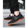 Men New Spring Summer Breathable Fly Knit Sports Casual Shoes, Thin Wear-resistant Safety Protective Work Shoes, Cross-border Footwear