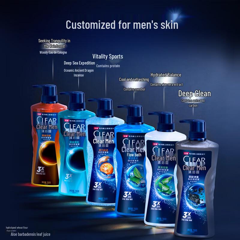 

Clear & Balanced Men s Active Sport Oil Control Shower Gel