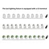 Dmx512  Xlr 3 Pin Dmx  120 Ohm Use 2Pcs Of Ktv Stage Lighting Fixtures