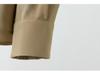 2025 Spring Women's Long Sleeve Silk Blouse - Luxurious Mulberry Solid Color Shirt