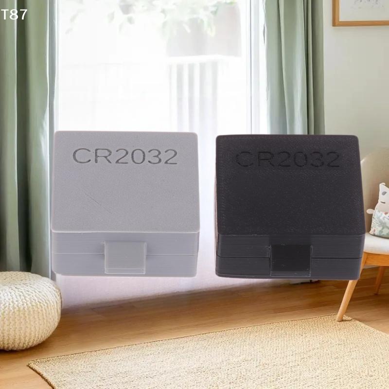 Coin Cell Battery Storage Case Small Battery Organizer Portable Batteries Protective Holder 20-Hole CR2032 Battery Box