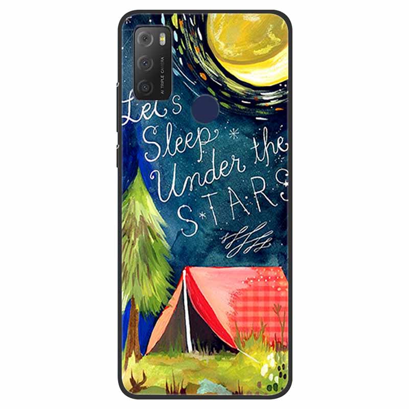 For TCL 20Y Case Shockproof Silicone Soft Phone Back Cover For TCL 20E 6125F Case TPU Bumper Coque For TCL20Y TCL20E 20 Y Funda