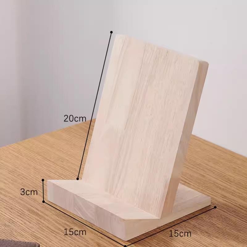 Acrylic Bookends and Stand for Books, Booklets, Records, and Displays