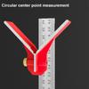 Adjustable Multi Combination Ruler 45° and 90° Angle Angle Protractor Tools Set  Carving