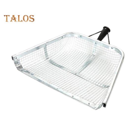 

Лопата для просеивания песка 4 мм/12 мм сетка стальное фермерское сито портативный совок для песка садовый сито для сбора урожая инструмент для почвы на пляже для сбора ракушек 12mm