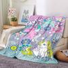 Custom Name Rainbow Dash Party Party Blanket For Couch Bed Plush Cozy Fuzzy Blanket Super Soft Warm Blankets For Fall And Winter 0916116