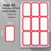 Jumbo Self-Adhesive Rectangular Office Labels - Blank Memo Stickers