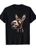 Funny Donkey Graphic T-Shirt - Chinese "donkey" Print