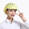 New Cotton Dust Proof Cap Lightweight Solid Color Mesh Cap Work Headband Canteen Catering