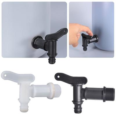 Van RV Replacement Fresh/Waste Water Water Butt Tap Barrel Adaptor Faucet Water Tank Drain Tap