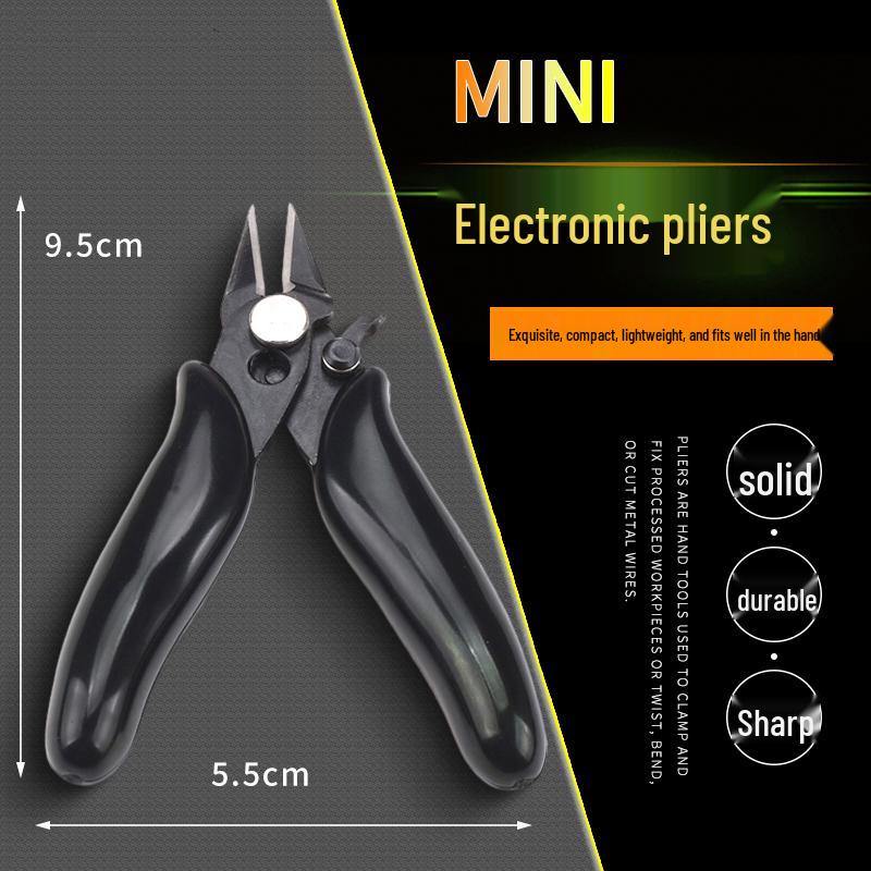 Mini Szczypce Diagonalne z Długim Nosem: Elektryk Elektronika Model Obcinaczki do wyprasek 170 Gundam Szczypce przemysłowe.