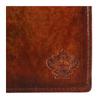 Business Card Holder Genuine Leather Patina Patina Made In Japan Cowhide Leather Black [Orobianco] Men's ORS-071309